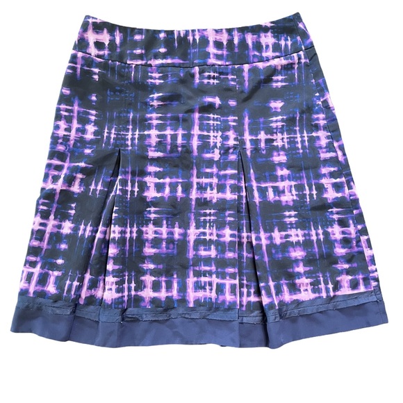 Simply Vera Vera Wang Dresses & Skirts - Simply Vera Purple & Pink Pleated Knee Length Skirt size 4
